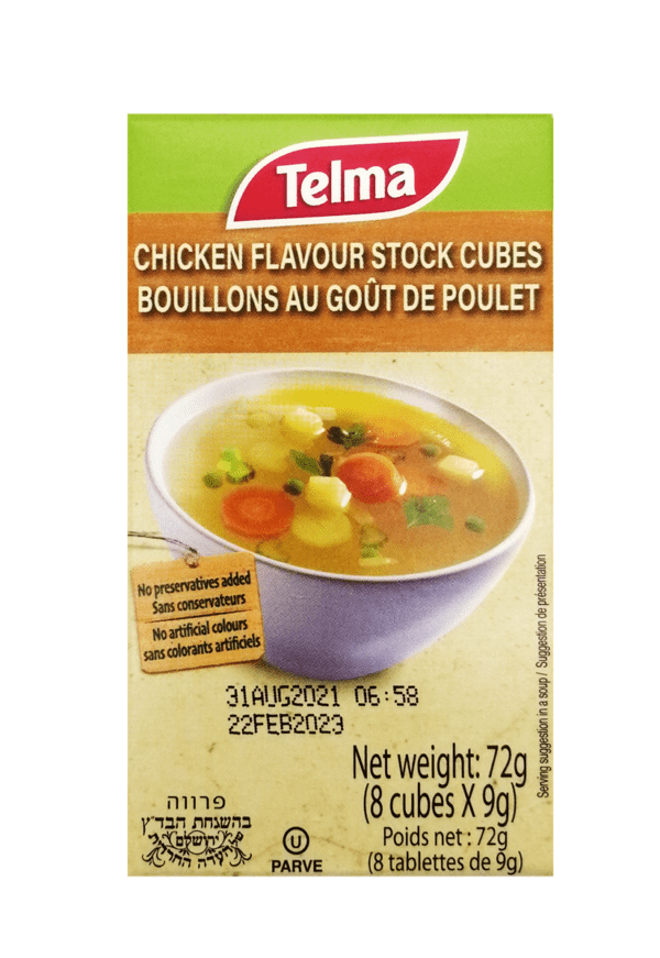 Telma Parve Chicken Flavoured Stock Cubes