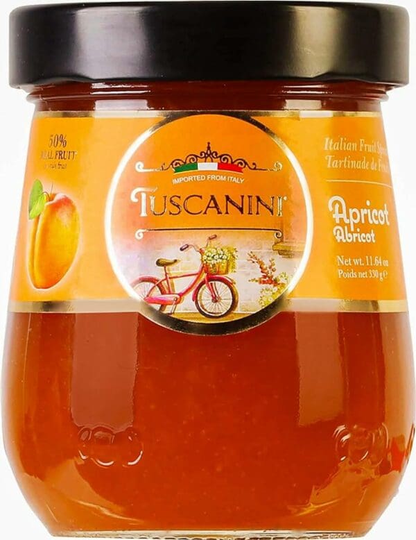 Tuscanini Apricot Italian Fruit Spread